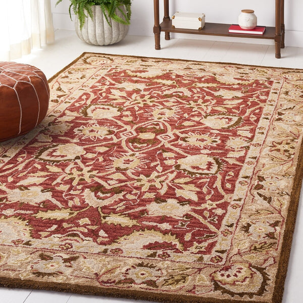 Antiquity Hand Tufted Wool Pile Rug - Exquisite Craftsmanship from India for Timeless Elegance