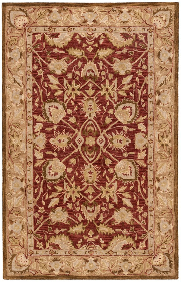 Antiquity Hand Tufted Wool Pile Rug - Exquisite Craftsmanship from India for Timeless Elegance