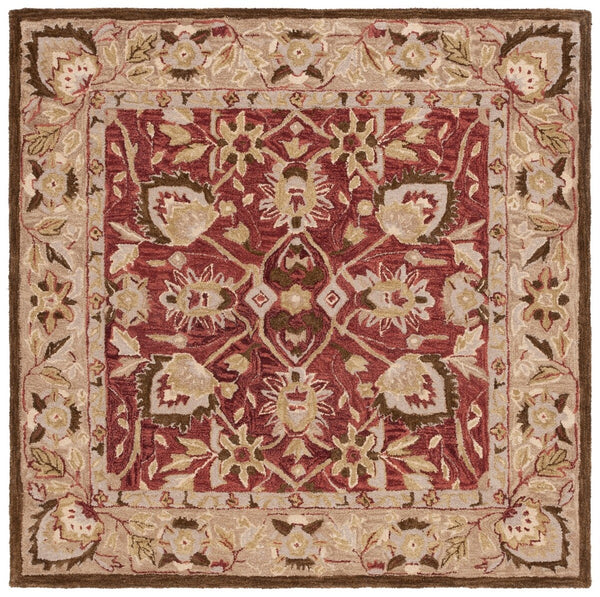 Antiquity Hand Tufted Wool Pile Rug - Exquisite Craftsmanship from India for Timeless Elegance