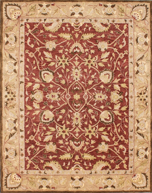 Antiquity Hand Tufted Wool Pile Rug - Exquisite Craftsmanship from India for Timeless Elegance