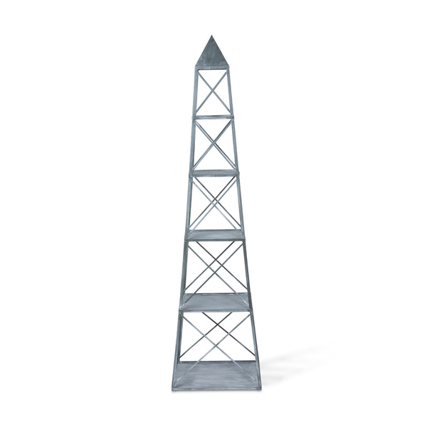 Park Hill Stackable Galvanized Obelisk EGG30252