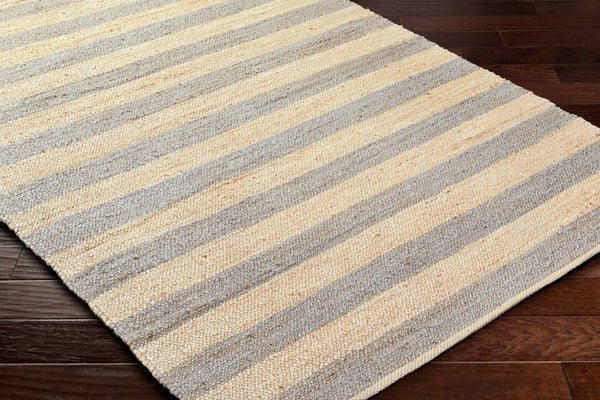 Livabliss Atina Handwoven Jute Flatweave Runner Natural Fiber Rug for Entryways and Hallways Wheat, Taupe 2'6" x 8' ATA2301-268