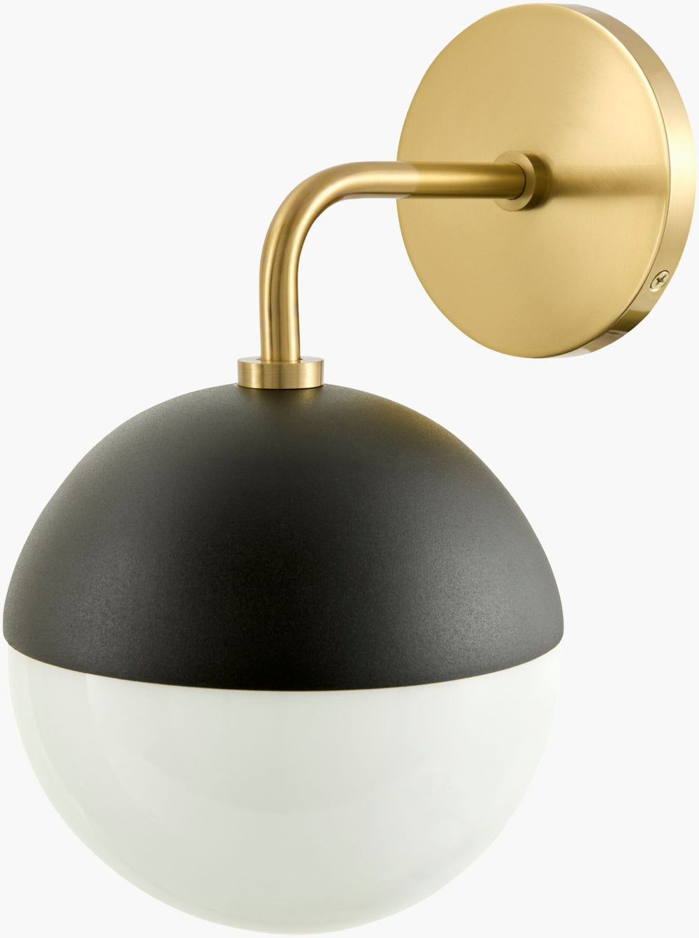 Livabliss Antibodi Atb-004 Art Deco Metal Glass Wall Sconce Warm Ambient Glow Accent ATB-004