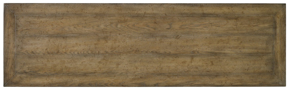 Hooker Furniture Sanctuary Nine-Drawer Dresser With Antique Mirror & Silver Leaf Eglomise, Felt And Cedar-Lined Drawers 5414-90002