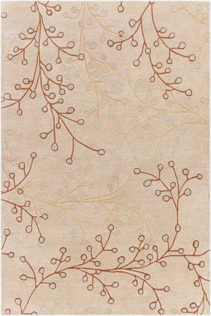 Livabliss Athena Hand-tufted Wool Area Rug with High Low Pile Texture for Living Rooms Medium Gray, Da 6' x 9' Rectangle ATH5008-69