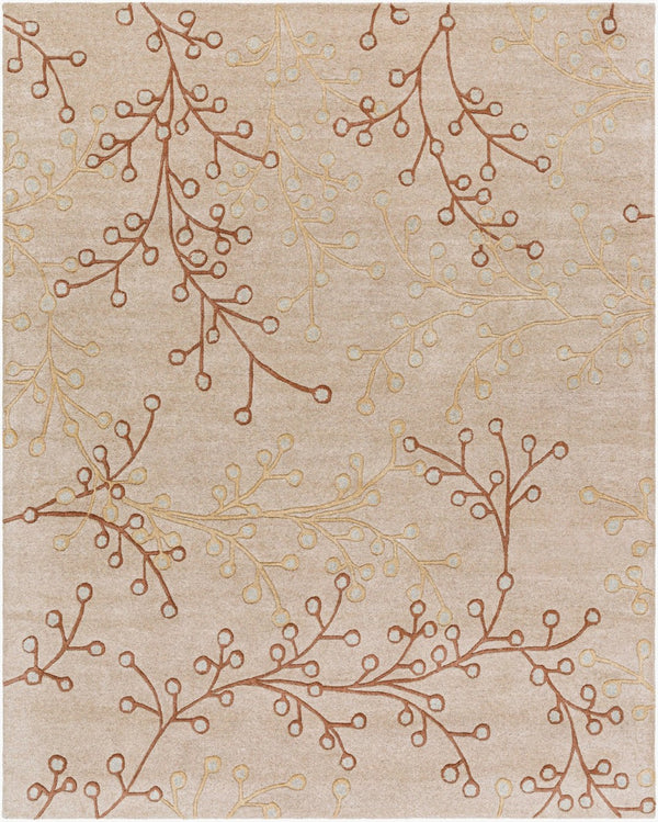 Livabliss Athena Hand-tufted Wool Area Rug with High Low Pile Texture for Living Rooms Medium Gray, Da 7'6" x 9'6" ATH5008-7696