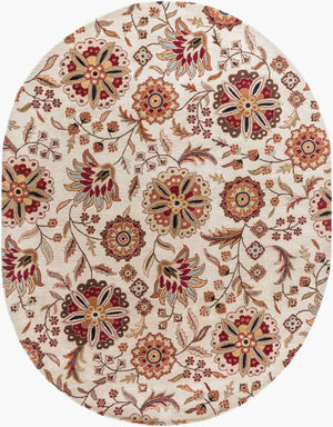 Livabliss Athena Hand Tufted Wool Area Rug Cottage Style Warmth for Living or Dining Spaces Dark Brown, Bur 8' x 10' ATH5035-810OV