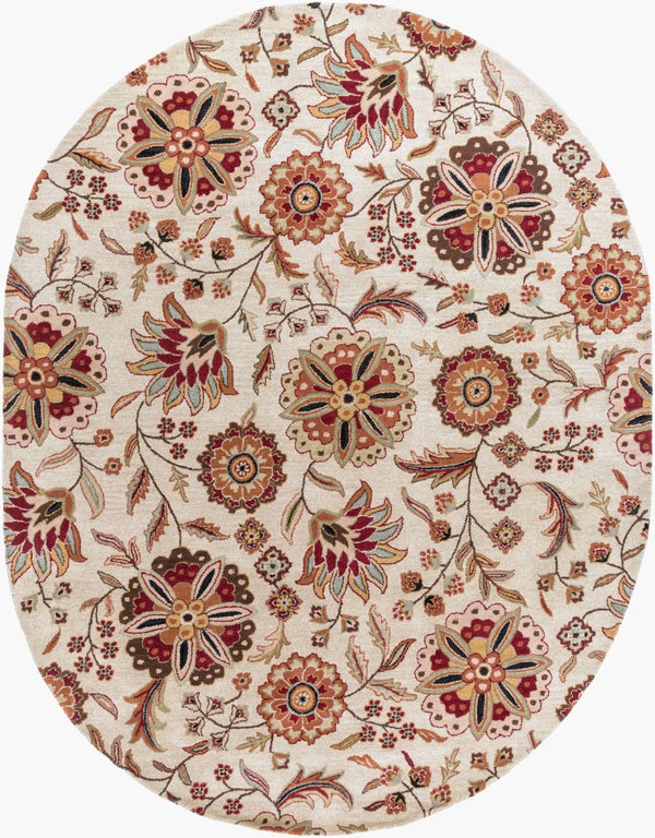 Livabliss Athena Hand Tufted Wool Area Rug Cottage Style Warmth for Living or Dining Spaces Dark Brown, Bur 8' x 10' ATH5035-810OV