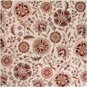 Livabliss Athena Hand Tufted Wool Area Rug Cottage Style Warmth for Living or Dining Spaces Dark Brown, Bur 9'9" x 9'9" Square ATH5035-99SQ