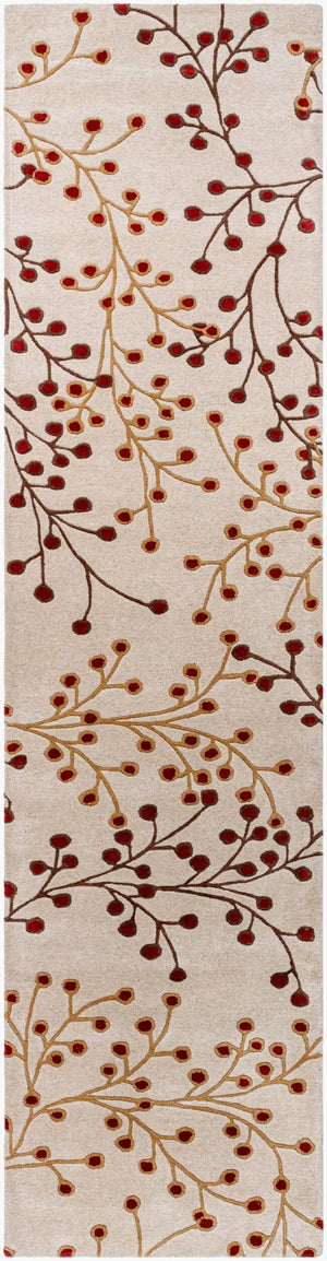 Livabliss Athena Hand Tufted Wool Area Rug Cottage Style High Low Pile Living Room Accent Tan, Brown 3' x 12' ATH5053-312
