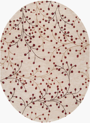 Livabliss Athena Hand Tufted Wool Area Rug Cottage Style High Low Pile Living Room Accent Tan, Brown 8' x 10' ATH5053-810OV