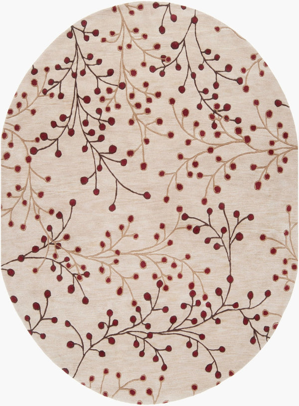 Livabliss Athena Hand Tufted Wool Area Rug Cottage Style High Low Pile Living Room Accent Tan, Brown 8' x 10' ATH5053-810OV