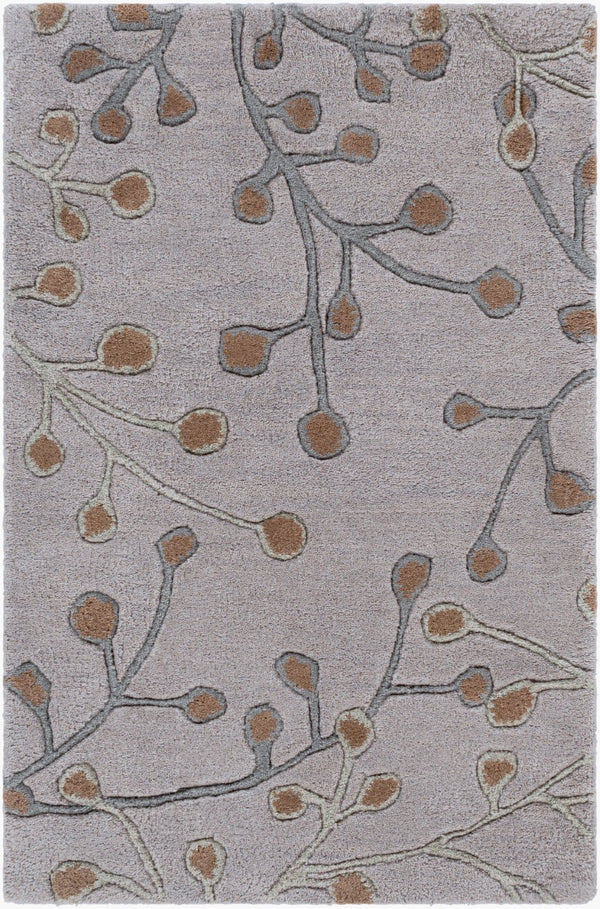 Livabliss Athena Hand Tufted Wool Area Rug with High Low Pile for Cottage Living Spaces Dusty Sage, Med 2' x 3' ATH5055-23