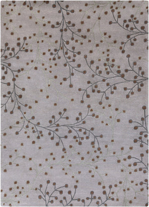 Livabliss Athena Hand Tufted Wool Area Rug with High Low Pile for Cottage Living Spaces Dusty Sage, Med 8' x 11' ATH5055-811
