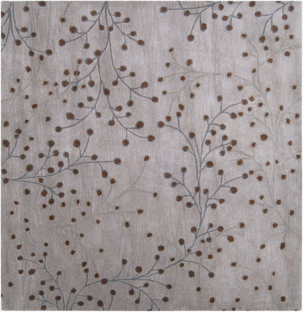 Livabliss Athena Hand Tufted Wool Area Rug with High Low Pile for Cottage Living Spaces Dusty Sage, Med 9'9" x 9'9" Square ATH5055-99SQ
