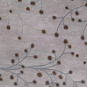 Livabliss Athena Hand Tufted Wool Area Rug with High Low Pile for Cottage Living Spaces Dusty Sage, Med 5' x 8' ATH5055-58