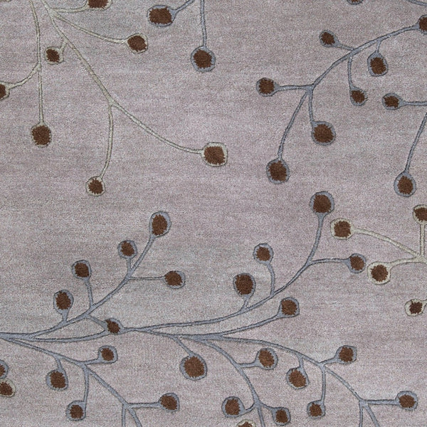 Livabliss Athena Hand Tufted Wool Area Rug with High Low Pile for Cottage Living Spaces Dusty Sage, Med 5' x 8' ATH5055-58