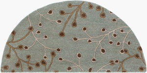 Livabliss Athena Hand-tufted Wool Area Rug Cottage Style with High Low Pile Artisan Texture Sage, Taupe 2' x 4' ATH5058-24HM