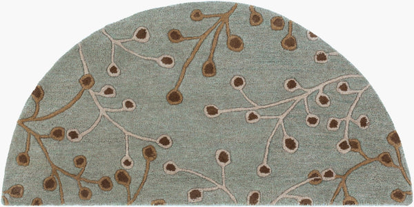 Livabliss Athena Hand-tufted Wool Area Rug Cottage Style with High Low Pile Artisan Texture Sage, Taupe 2' x 4' ATH5058-24HM
