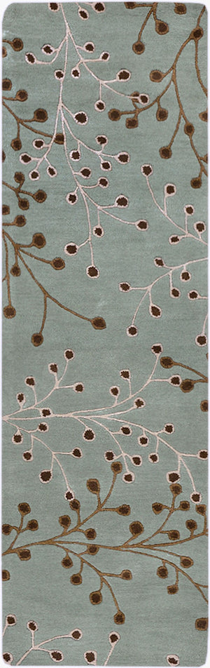 Livabliss Athena Hand-tufted Wool Area Rug Cottage Style with High Low Pile Artisan Texture Sage, Taupe 3' x 12' ATH5058-312