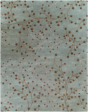 Livabliss Athena Hand-tufted Wool Area Rug Cottage Style with High Low Pile Artisan Texture Sage, Taupe 7'6" x 9'6" ATH5058-7696