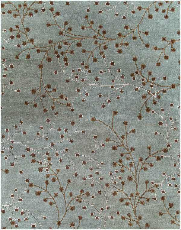 Livabliss Athena Hand-tufted Wool Area Rug Cottage Style with High Low Pile Artisan Texture Sage, Taupe 7'6" x 9'6" ATH5058-7696
