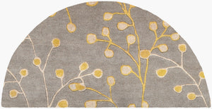 Livabliss Athena Hand-tufted Wool Area Rug with High Low Pile for Living or Dining Rooms Charcoal, Taupe 2' x 4' ATH5060-24HM