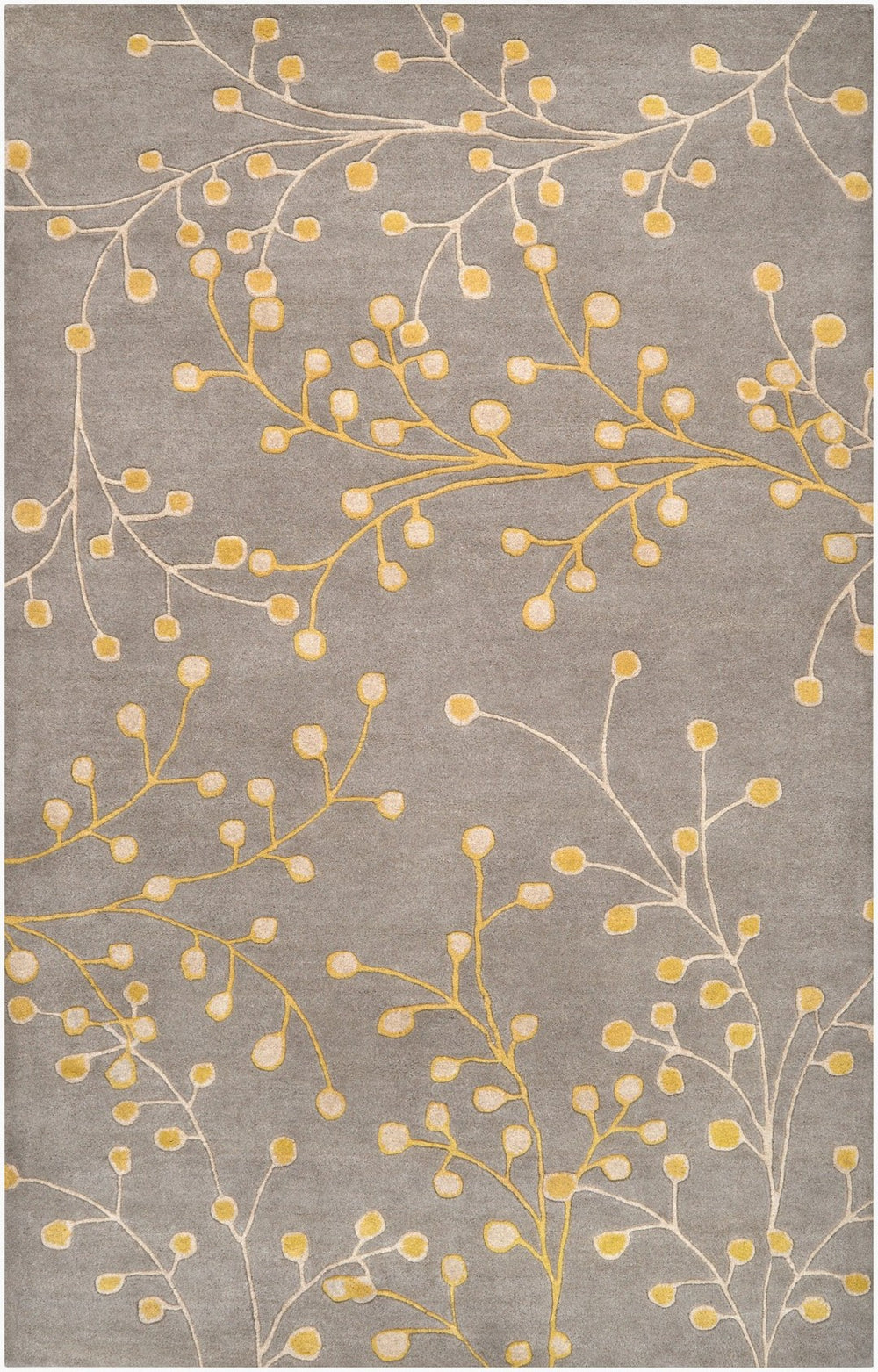 Livabliss Athena Hand-tufted Wool Area Rug with High Low Pile for Living or Dining Rooms Charcoal, Taupe 10' x 14' ATH5060-1014