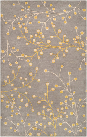 Livabliss Athena Hand-tufted Wool Area Rug with High Low Pile for Living or Dining Rooms Charcoal, Taupe 10' x 14' ATH5060-1014