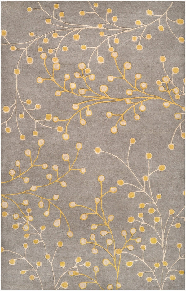 Livabliss Athena Hand-tufted Wool Area Rug with High Low Pile for Living or Dining Rooms Charcoal, Taupe 10' x 14' ATH5060-1014