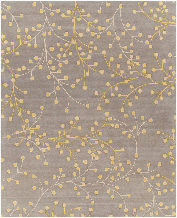 Livabliss Athena Hand-tufted Wool Area Rug with High Low Pile for Living or Dining Rooms Charcoal, Taupe 7'6" x 9'6" ATH5060-7696