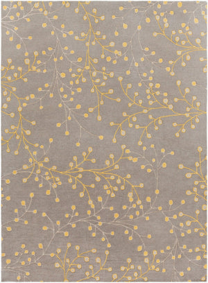 Livabliss Athena Hand-tufted Wool Area Rug with High Low Pile for Living or Dining Rooms Charcoal, Taupe 8' x 11' ATH5060-811