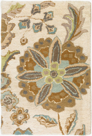 Livabliss Athena Hand-tufted Wool Area Rug Cottage Style Softness for Living Room or Bedroom Denim, Sky Blue 2' x 3' ATH5063-23