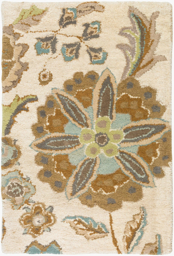 Livabliss Athena Hand-tufted Wool Area Rug Cottage Style Softness for Living Room or Bedroom Denim, Sky Blue 2' x 3' ATH5063-23