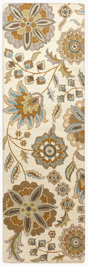 Livabliss Athena Hand-tufted Wool Area Rug Cottage Style Softness for Living Room or Bedroom Denim, Sky Blue 3' x 12' ATH5063-312