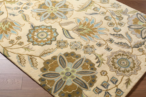 Livabliss Athena Hand-tufted Wool Area Rug Cottage Style Softness for Living Room or Bedroom Denim, Sky Blue 2' x 4' ATH5063-24HM