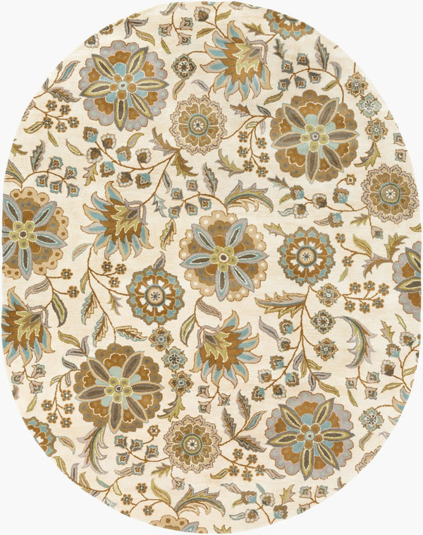 Livabliss Athena Hand-tufted Wool Area Rug Cottage Style Softness for Living Room or Bedroom Denim, Sky Blue 8' x 10' ATH5063-810OV