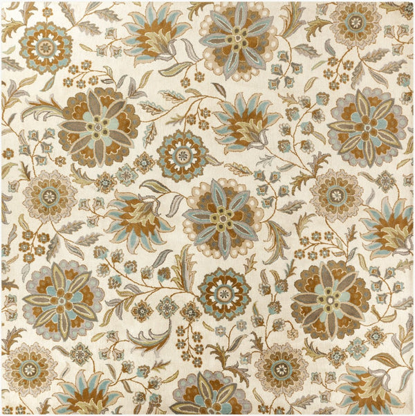 Livabliss Athena Hand-tufted Wool Area Rug Cottage Style Softness for Living Room or Bedroom Denim, Sky Blue 9'9" x 9'9" Square ATH5063-99SQ