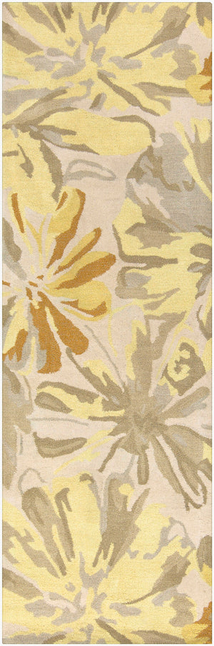 Surya Athena 4' X 6' Hand-tufted Wool Rug - Modern Minimalist Elegance For Stylish Contemporary Living Tan Wool Ath5071-312