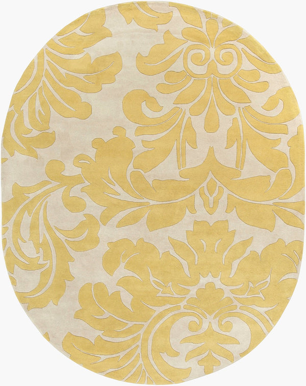 Surya Athena 4' X 6' Hand-tufted Wool Rug - Modern Minimalist Elegance For Stylish Contemporary Living Ivory Wool Ath5075-810ov