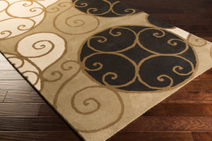 Surya Athena Hand Tufted Wool Area Rug Artisan Crafted for Modern Living Room Decor 8' x 10' Oval ATH5111-810OV