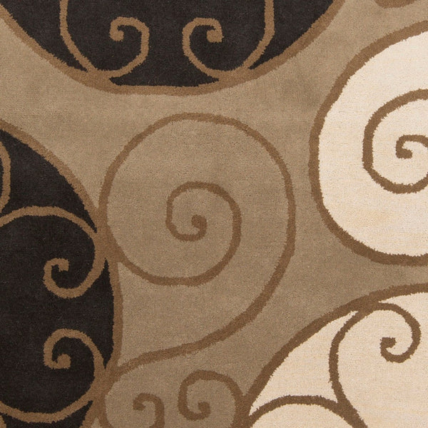 Surya Athena Hand Tufted Wool Area Rug Artisan Crafted for Modern Living Room Decor 8' x 10' Oval ATH5111-810OV