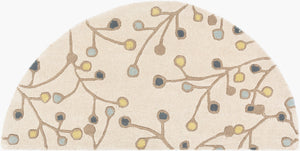 Livabliss Athena Hand-tufted Wool Area Rug with High Low Pile Texture for Large Living Spaces Light Beige, Br 2' x 4' ATH5116-24HM
