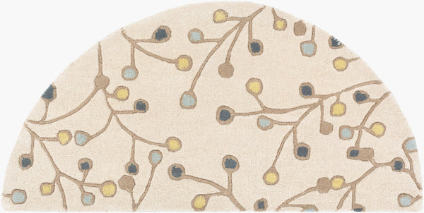 Livabliss Athena Hand-tufted Wool Area Rug with High Low Pile Texture for Large Living Spaces Light Beige, Br 2' x 4' ATH5116-24HM