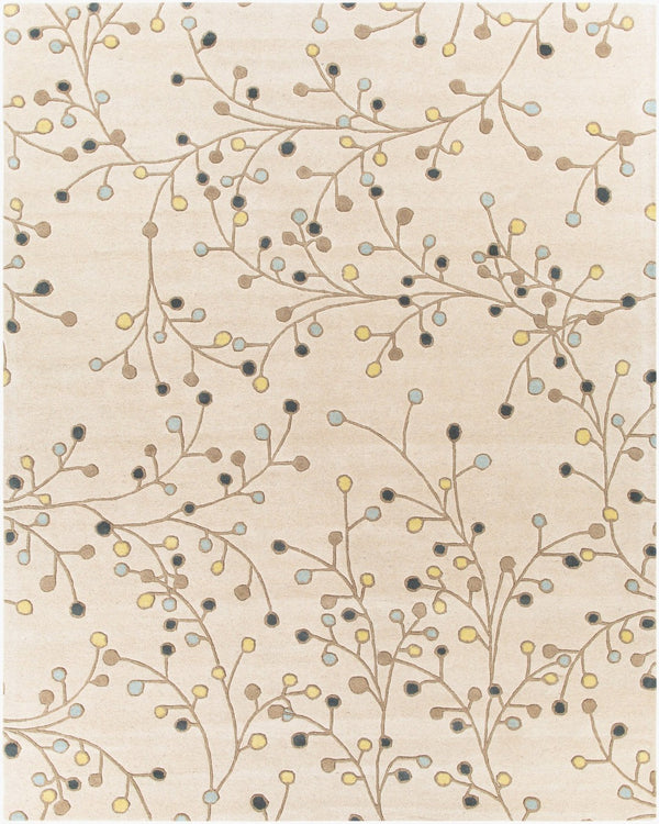 Livabliss Athena Hand-tufted Wool Area Rug with High Low Pile Texture for Large Living Spaces Light Beige, Br 7'6" x 9'6" ATH5116-7696