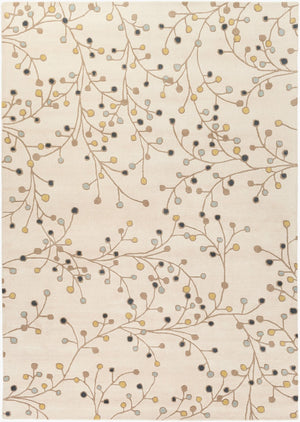 Livabliss Athena Hand-tufted Wool Area Rug with High Low Pile Texture for Large Living Spaces Light Beige, Br 8' x 11' ATH5116-811