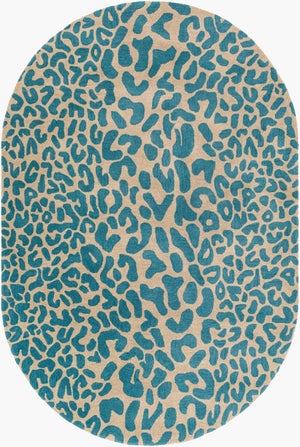 Livabliss Athena Hand Tufted Wool Area Rug Plush Indian Artisan Weave for Living Spaces Brown, Deep Tea 6' x 9' Oval ATH5120-69OV
