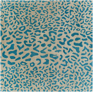 Livabliss Athena Hand Tufted Wool Area Rug Plush Indian Artisan Weave for Living Spaces Brown, Deep Tea 4' x 4' Square ATH5120-4SQ