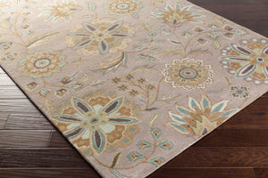 Surya Athena Hand Tufted Wool Area Rug Cottage Artisan Square for Bedroom Entryway ATH5127-4SQ