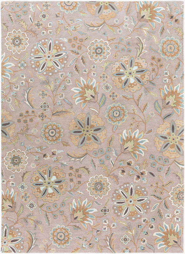 Surya Athena Hand Tufted Wool Area Rug Cottage Artisan Square for Bedroom Entryway ATH5127-4SQ
